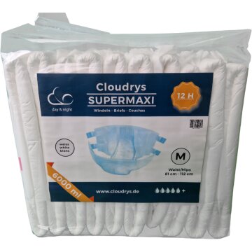 Cloudrys maxi Windeln mit Folie Gr. M