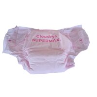 Cloudrys supermaxi  rosa Windeln mit Folie Gr. L  (2 St&uuml;ck)