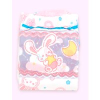 Bunny Hoops diapers with foil size M